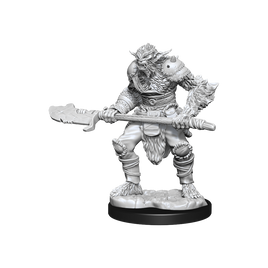 D&D: Nolzur's Marvelous Miniatures - Bugbear Barbarian Male & Bugbear Rogue Female