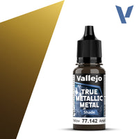 Vallejo True Metallic Metal: Radiant Yellow - Shade (18 ml)