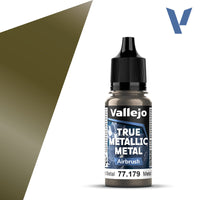 Vallejo True Metallic Metal: Aged Metal - Airbrush (18 ml)
