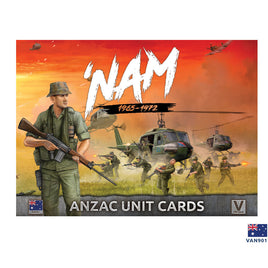 Flames of War: 'NAM - Australian and New Zealand Army Corps Unit Cards