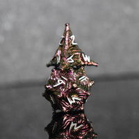 Vortex Warp Metal Dice Set - Pearlescent Magenta