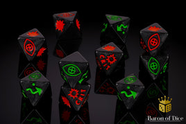 X-Wing Compatible Black Dice Set