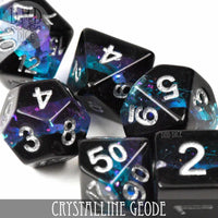 Crystalline Geode - Dice Set