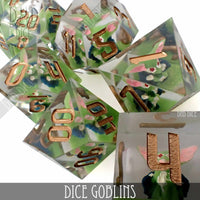 Tiny Goblins Handmade Dice Set