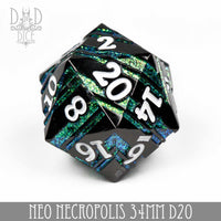 34mm D20 - Neo Necropolis (Metal)