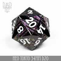 34mm D20 - Neo Tokyo (Metal)