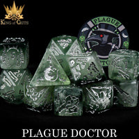 Plague Doctor 11 Dice Set