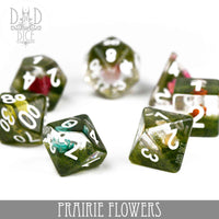 Prairie Flowers Dice Set