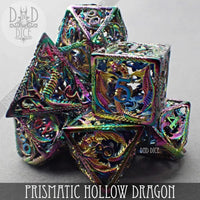 Prismatic Dragon - Metal (Gift Box) Dice Set