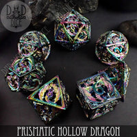 Prismatic Dragon - Metal (Gift Box) Dice Set