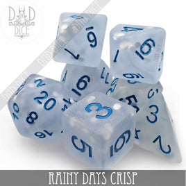 Rainy Days Crisp Dice Set