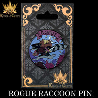 Rogue Raccoon Enamel Pin