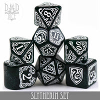 Harry Potter - Slytherin Dice Set