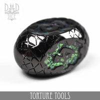 Torture Tools Blue (Metal) - Dice Set