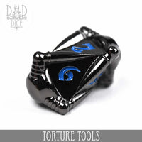 Torture Tools Blue (Metal) - Dice Set