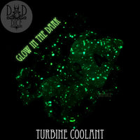 Turbine Coolant Glow in the Dark Dice Set