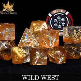 Wild West 11 Dice Set