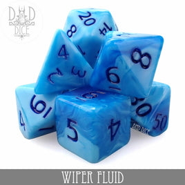 Wiper Fluid Dice Set
