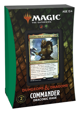 Magic: The Gathering - Adventures in the Forgotten Realms Commander Deck - Draconic Rage