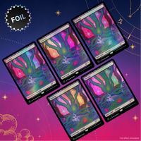 Magic: the Gathering - Secret Lair The Astrology Lands - Capricorn Foil Edition