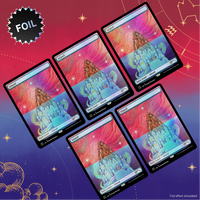 Magic: the Gathering - Secret Lair The Astrology Lands - Aquarius Foil Edition