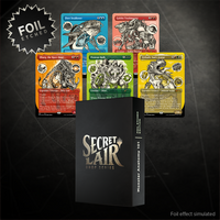 Magic: the Gathering - Secret Lair Monster Anatomy 101 Foil Etched Edition