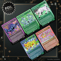 Magic: the Gathering - Secret Lair Crocodile Jackson's Monstrous Menagerie Foil Etched Edition