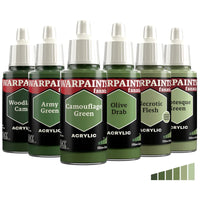 Army Painter: Flexible Triad Plus+ Olive Greens Set