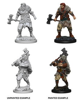 D&D: Nolzur's Marvelous Miniatures - Human Male Barbarian