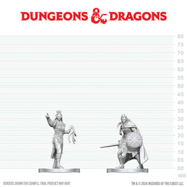 D&D Nolzur's Marvelous Miniatures: Drow Elite Warrior & Drow Priestess of Lolth