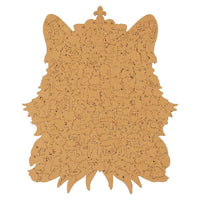 Wooden Puzzle: Cat King