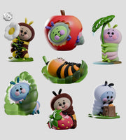 Kaleidos Creative: Wooly Bear and Friends Vinyl Blind Box