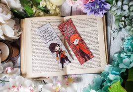A Darker Shade of Magic Quotes Double Sided Bookmark | Fantasy Novel Bookmarks - The Mage's Emporium White Rose Books & More Shopify Collective White Rose Books & More Used English Bookmark Japanese Style Comic Book