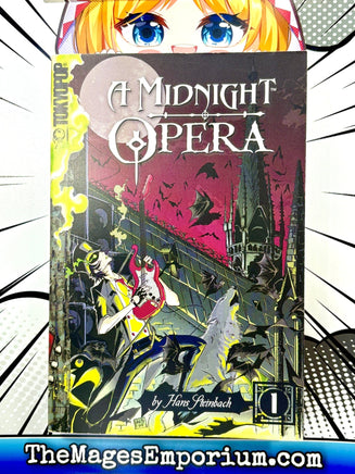 A Midnight Opera Vol 1 - The Mage's Emporium Tokyopop 2410 BackInStock Used English Manga Japanese Style Comic Book