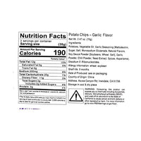 Lay's Potato Chips Rich Garlic Flavor 2.46 oz