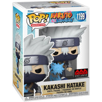 Funko Pop! Animation: Naruto Shippuden - Young Kakashi Hatake with Chidori #1199 Glow-in-the-Dark AAA Anime Exclusive