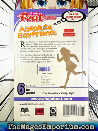 Absolute Boyfriend Vol 6 - The Mage's Emporium Viz Media 2501 BackInStock Used English Manga Japanese Style Comic Book