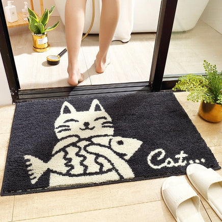 Absorbent Bathroom Doormat - The Mage's Emporium Kore Kawaii Kore Kawaii Shopify Collective Used English Japanese Style Comic Book