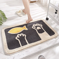 Absorbent Bathroom Doormat - The Mage's Emporium Kore Kawaii Kore Kawaii Shopify Collective Used English Japanese Style Comic Book