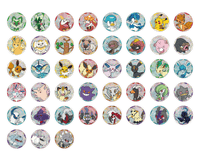 (S-Chinese) Pokémon TCG: Gem Pack Badge Set