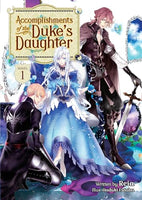 Accomplishments of the Duke's Daughter Vol 1 Light Novel - The Mage's Emporium Seven Seas alltags description missing author Used English Light Novel Japanese Style Comic Book