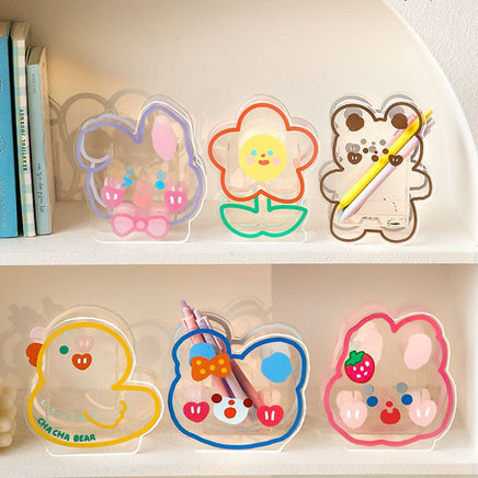 Acrylic Pen Holders - The Mage's Emporium Kore Kawaii Kore Kawaii Shopify Collective Used English Japanese Style Comic Book
