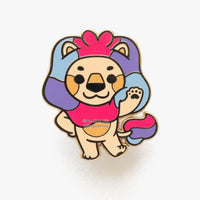 Adam Pride Hard Enamel Pins - The Mage's Emporium Geoffrey Siu Art LLC Geoffrey Siu Art LLC Shopify Collective Used English Enamel Pin Japanese Style Comic Book