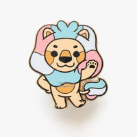 Adam Pride Hard Enamel Pins - The Mage's Emporium Geoffrey Siu Art LLC Geoffrey Siu Art LLC Shopify Collective Used English Enamel Pin Japanese Style Comic Book