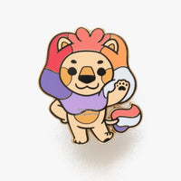 Adam Pride Hard Enamel Pins - The Mage's Emporium Geoffrey Siu Art LLC Geoffrey Siu Art LLC Shopify Collective Used English Enamel Pin Japanese Style Comic Book