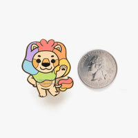 Adam Pride Hard Enamel Pins - The Mage's Emporium Geoffrey Siu Art LLC Geoffrey Siu Art LLC Shopify Collective Used English Enamel Pin Japanese Style Comic Book