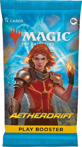 Aetherdrift - Play Booster Pack - The Mage's Emporium PunkOuter Games PunkOuter Games Shopify Collective Used English MTG Sealed Japanese Style Comic Book