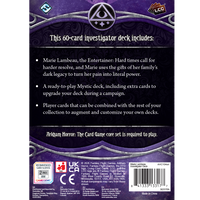Arkham Horror LCG: Investigator Deck - Marie Lambeau