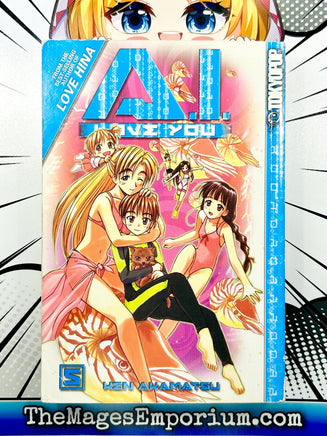 A.I. Love You Vol 5 - The Mage's Emporium Tokyopop 2404 bis3 Used English Manga Japanese Style Comic Book