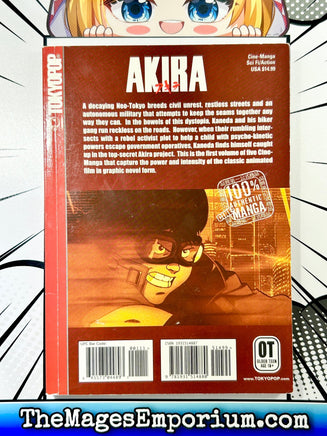 Akira Vol 1 Cine - Manga - The Mage's Emporium Tokyopop 2408 UPDATEMETA Used English Manga Japanese Style Comic Book